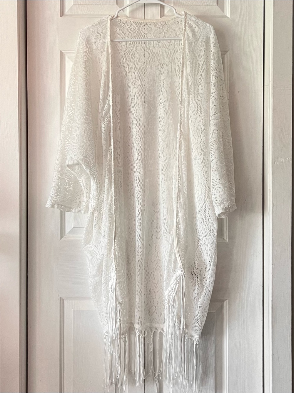 Floral Crochet Cover Up